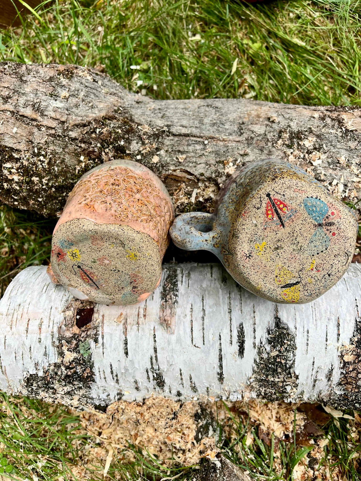 Set of Soft Pastel Mugs