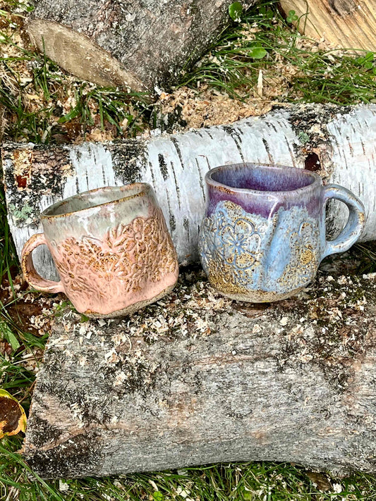 Set of Soft Pastel Mugs