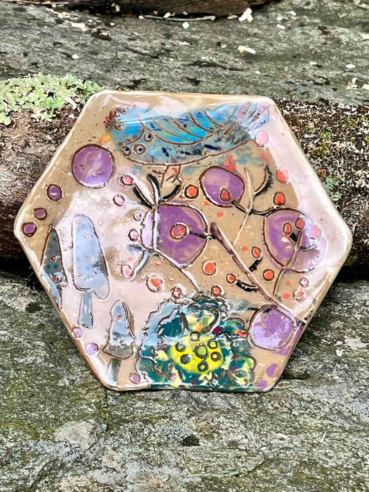 Blue Bird Decorative Tile