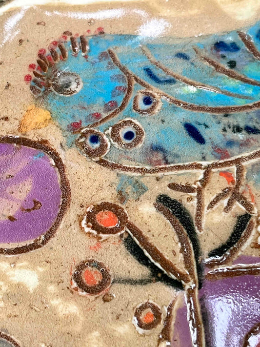 Blue Bird Decorative Tile