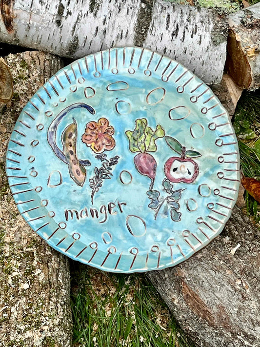 Manger Plate