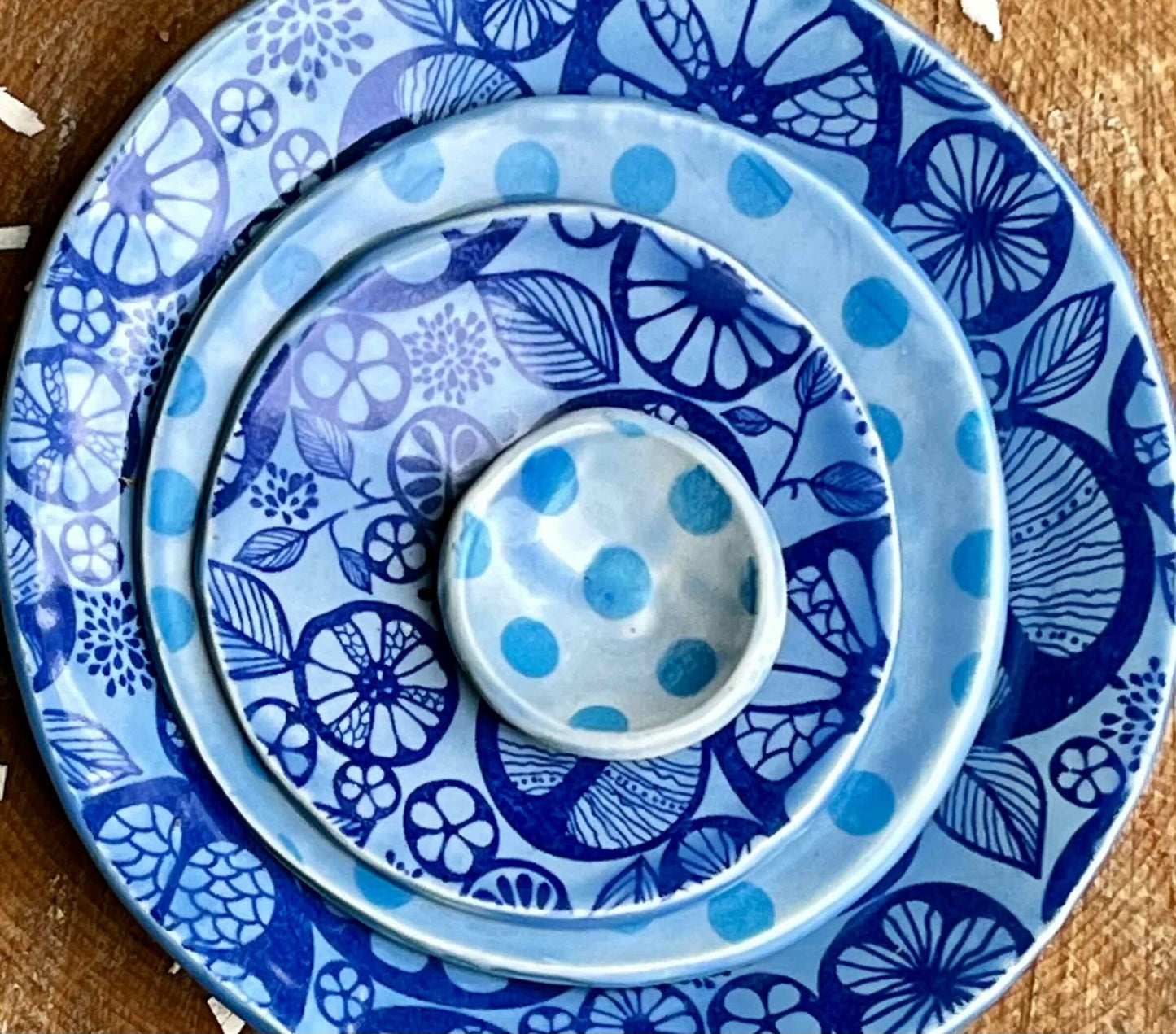 Nesting Tapas Plates