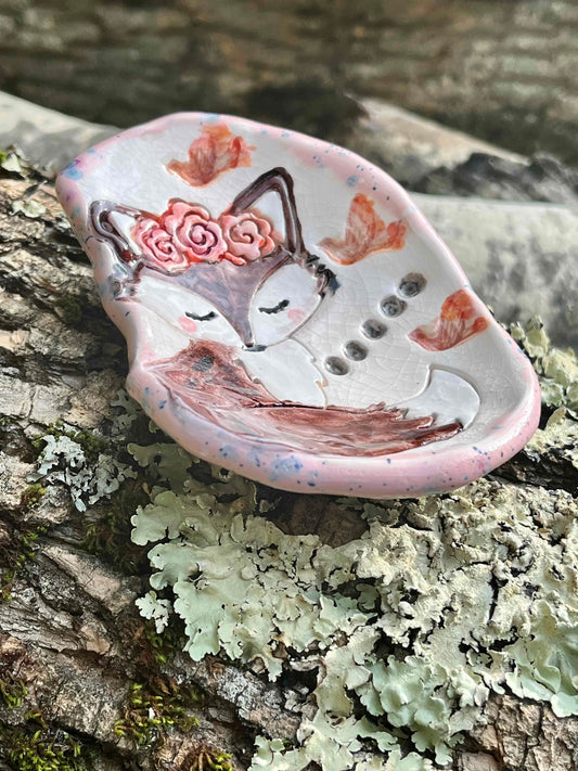 Half-Moon Foxy Ring Dish