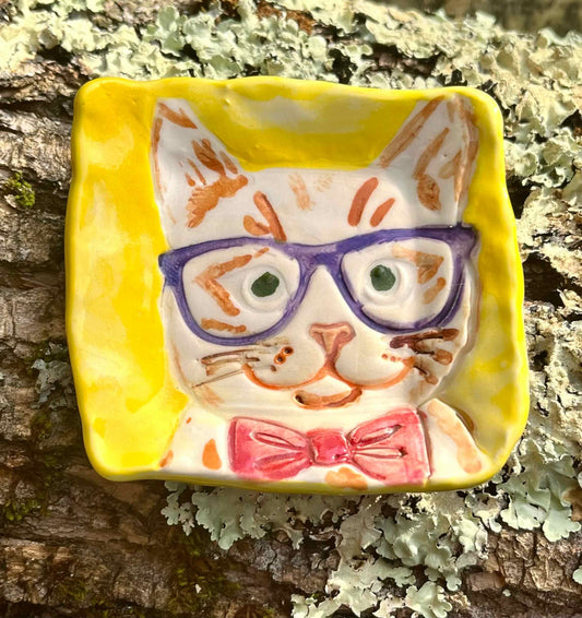Square Cat Plate