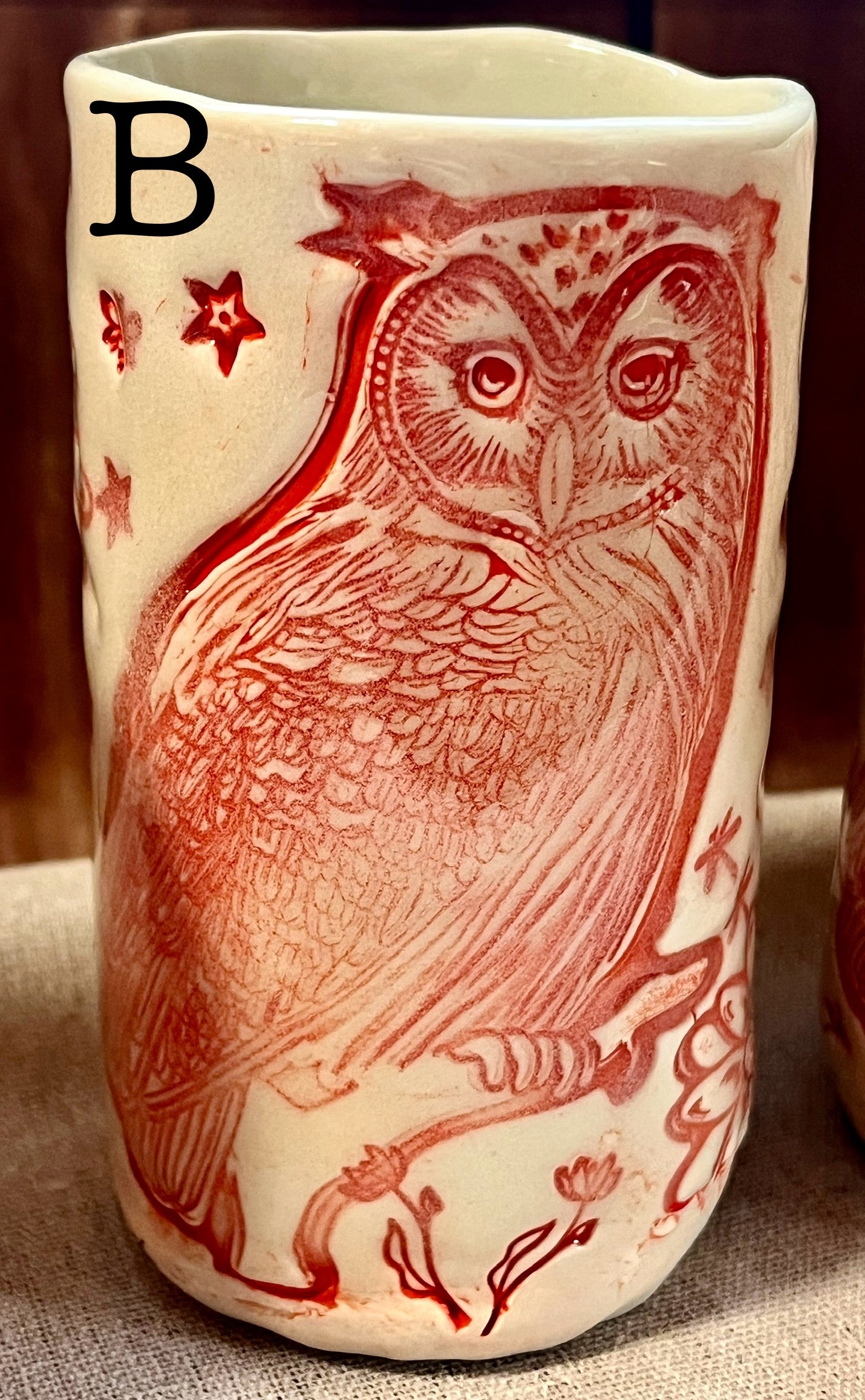 Owl Tumbler/Vase