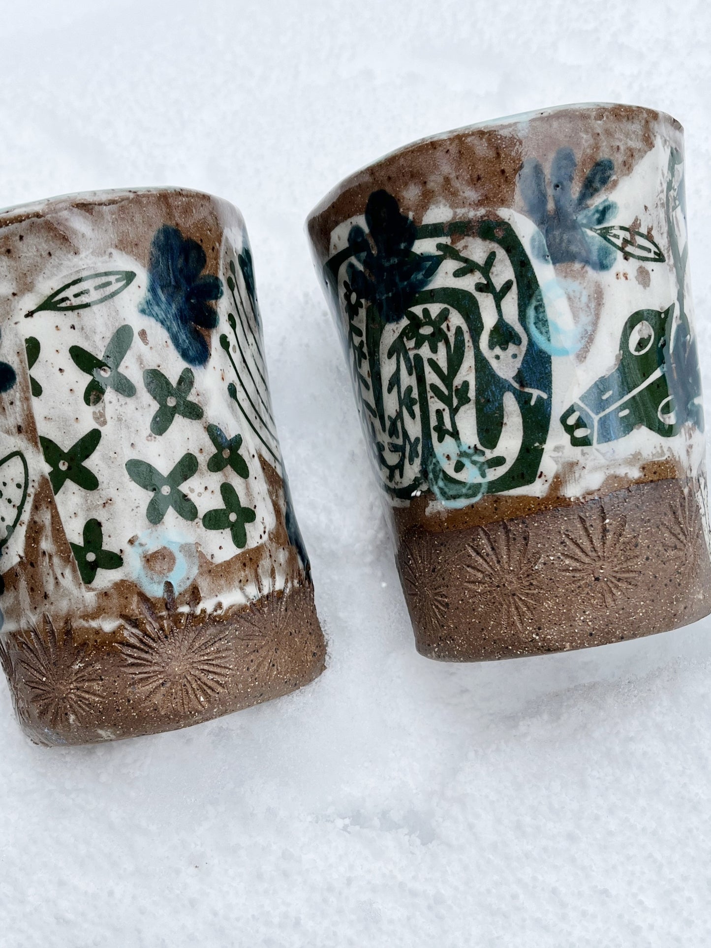 Set of Four Tumblers