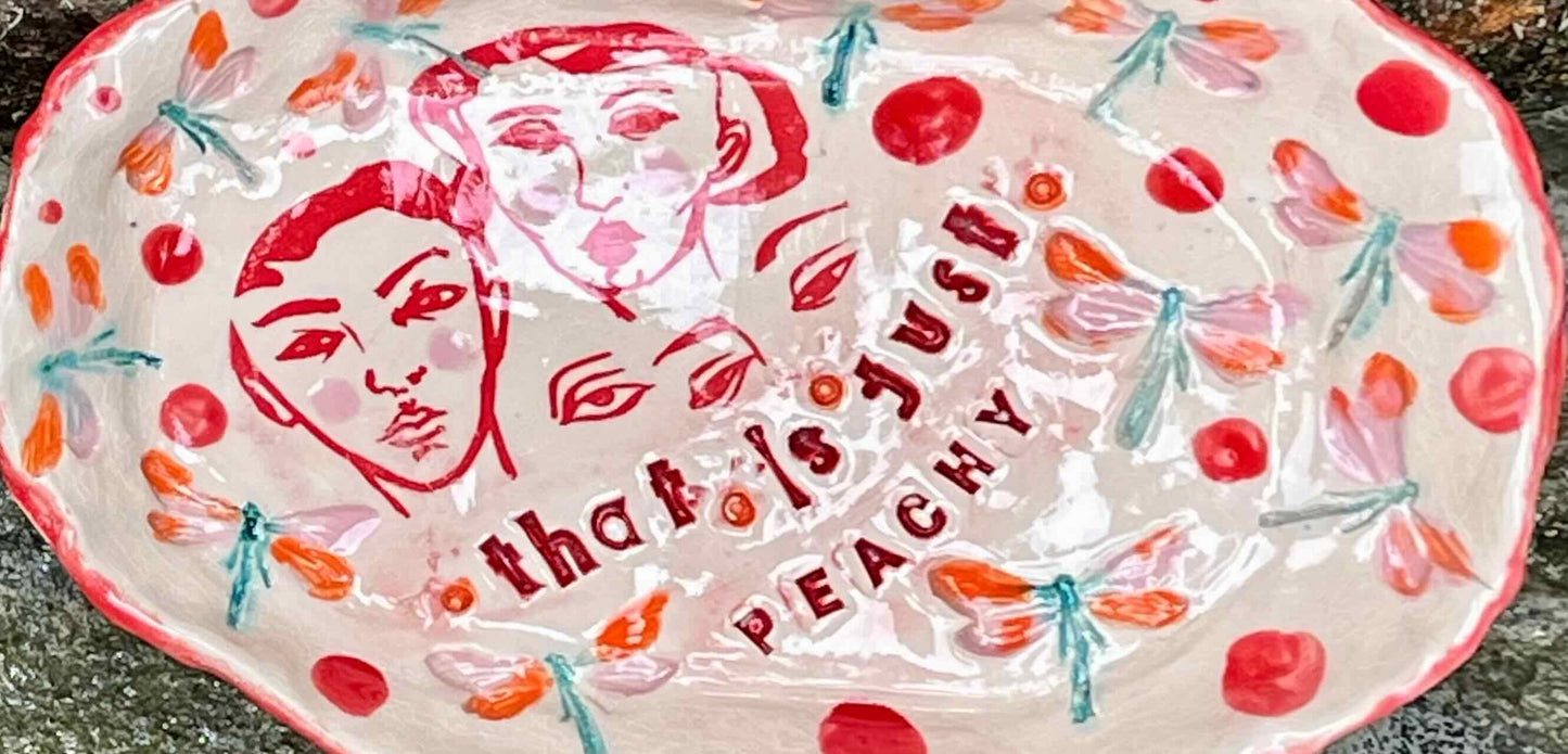 That's Just Peachy Dish