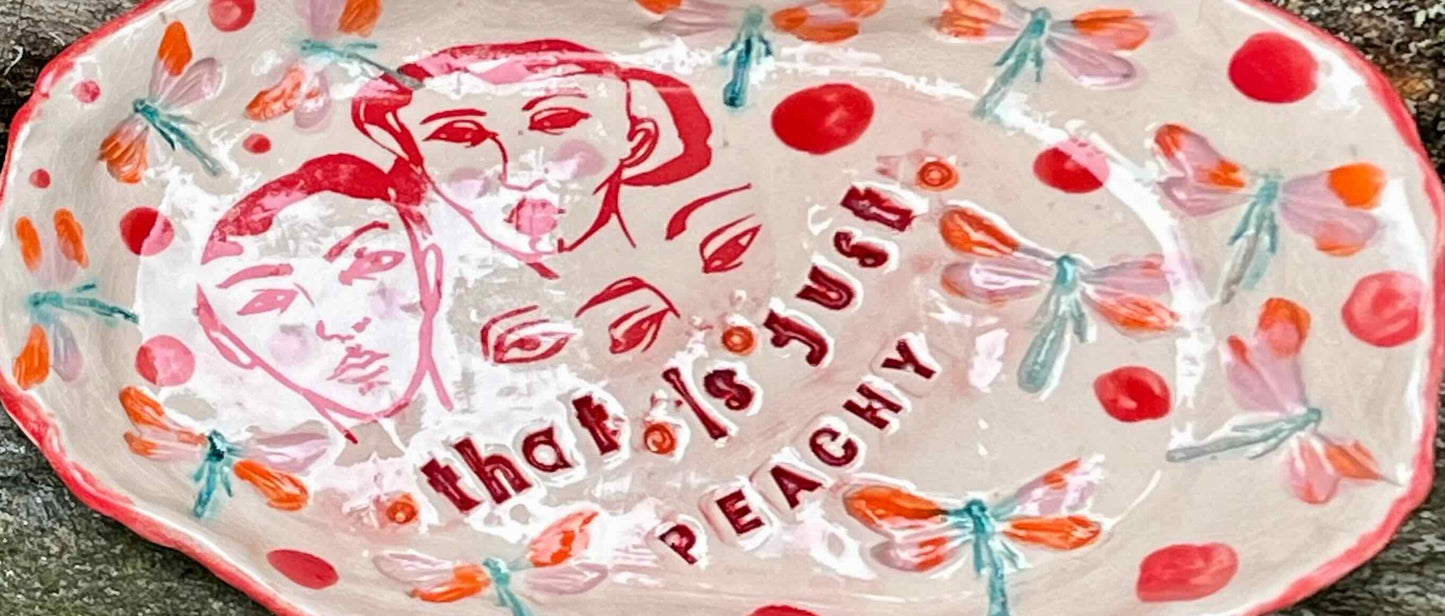 That's Just Peachy Dish