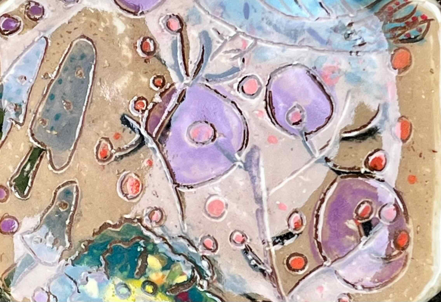 Blue Bird Decorative Tile