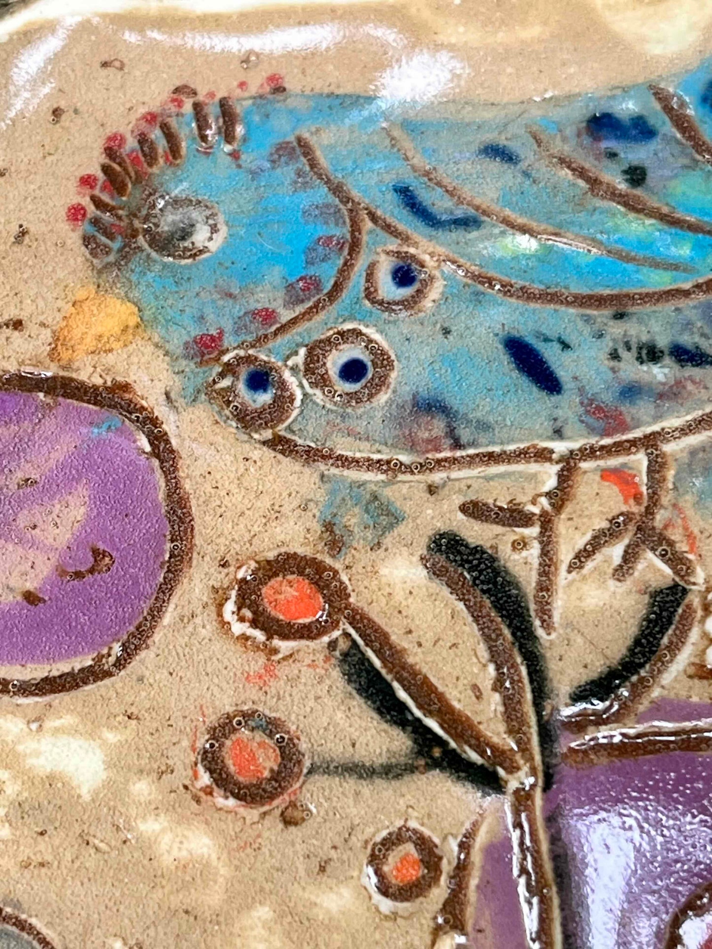 Blue Bird Decorative Tile