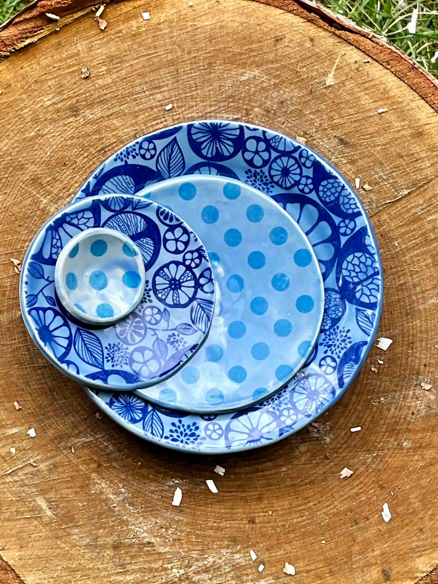 Nesting Tapas Plates